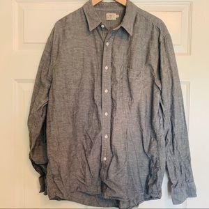 Men’s Chambray Button Up